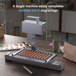 Longer Nano Pro Portable 12W Laser Engraver with Extension Kit, 5000mm/s High-Speed, Engraving Precision 0.01 * 0.01mm, DIY Engraver Tool for Wood, Acrylic, Leather, Cloth, Metal, Ceramics