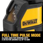 DEWALT Line Laser, Self-Leveling, Cross Line, Red Beam (DW088K)