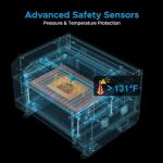 OMTech Pronto 100W CO2 Laser Engraver– 40"x24" Workspace, 1,000mm/s Speed, Autofocus, 2-Way Pass, Air Assist, for Wood, Acrylic & More