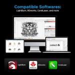 OMTech Pronto 100W CO2 Laser Engraver– 40"x24" Workspace, 1,000mm/s Speed, Autofocus, 2-Way Pass, Air Assist, for Wood, Acrylic & More