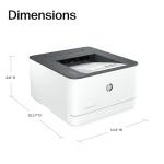 HP Laserjet Pro 3001dw Wireless Black & White Printer, Best-for-Office (3G65OF)