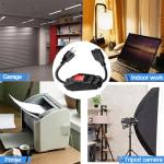 1.3ft Extension Cord with Switch, Weather Proof Extension Cord with On Off Switch, Heavy Duty 125v/250v 1625W Grounded Outlets 3 Prong Plugs with Safety Cover for Indoor/Outdoor Electrical Appliances