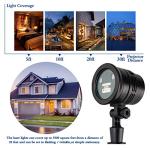 Christmas Laser Lights, Projector Lights Landscape Spotlight Red and Green Star Show with Christmas Decorative Patterns for Indoor Outdoor Garden Patio Wall