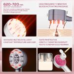 Laser Hair Growth Comb, Laser Comb Laser Hair Growth Device Electric Scalp Massager for Hair Growth,Stimulates Hair Growth Comb Brush Thinning Hair Treatment Laser Therapy Comb