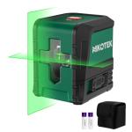 Nikotek Laser Level, Self-leveling Green Line Laser With Horizontal and Vertical Lines for Construction and Picture Hanging, Battery Included
