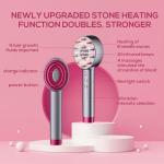 Laser Hair Growth Comb, Laser Comb Laser Hair Growth Device Electric Scalp Massager for Hair Growth,Stimulates Hair Growth Comb Brush Thinning Hair Treatment Laser Therapy Comb