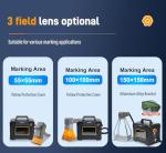 WTTTOOLS 60W Handheld Fiber Laser Engraver