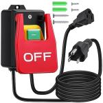 Dreyoo 120V Router Table Switch with Paddle