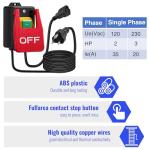 Dreyoo 120V Router Table Switch with Paddle