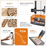 BlazeX M3 10W Precision Laser Engraver Machine