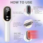 5-in-1 Laser Hair Growth Comb with Red Light