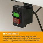 POWERTEC 71008 On/Off Switch for Table Saws and Tools