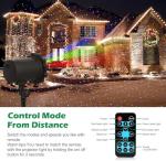 3-Color Laser Christmas Light Projector with Remote