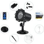 3-Color Laser Christmas Light Projector with Remote