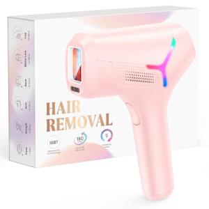 Pink Laser Hair Removal Device for Women