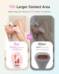 Pink Laser Hair Removal Device for Women