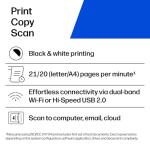 HP LaserJet MFP M140w Wireless Multi-function Printer