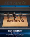 OMTech 100W CO2 Laser Engraver with Air Assist