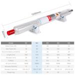 Cloudray RECI CO2 Laser Tube 90W 100W 1200mm