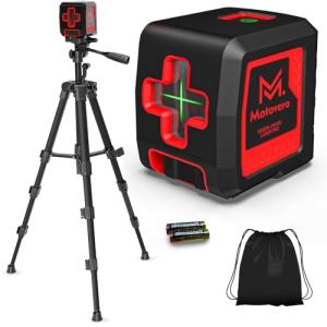 Motovera 100ft Green Cross Line Laser Level