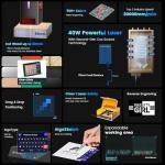 Algolaser 40000mW Laser Engraver with Touchscreen