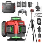 360° Green Laser Level Kit with Tripod