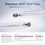 Monport Effi9S 90W CO2 Laser Engraver Machine