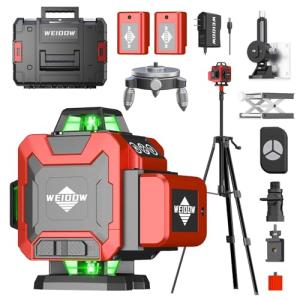 Weiddw 16 Lines Self-Leveling Green Laser Level