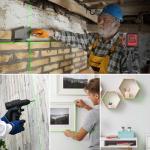 Motovera 100ft Green Cross Line Laser Level