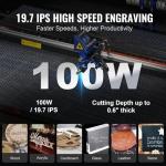 VEVOR 100W CO2 Laser Engraver and Cutter