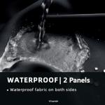 Weather-Resistant 84" Grommet Top Curtains (2 Panels)