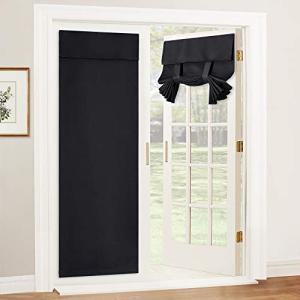RYB HOME Blackout Curtain for French Doors