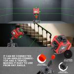 Weiddw 16 Lines Self-Leveling Green Laser Level