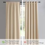 PONY DANCE 72-Inch Thermal Curtains - Biscotti Beige