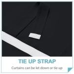 RYB HOME Blackout Curtain for French Doors