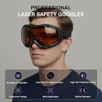 MCWlaser OD5+ Laser Safety Goggles for Eye Protection