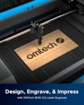 OMTech 90W CO2 Laser Engraver - High Power & Versatile