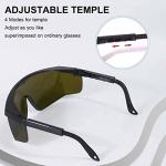 Mozeeda Adjustable Laser Safety Glasses for Eye Protection