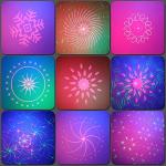 3 Laser Party Lights with Remote Control