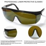 Mozeeda Adjustable Laser Safety Glasses for Eye Protection