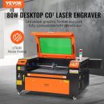 VEVOR 80W CO2 Laser Engraver for Wood, Acrylic, Fabric