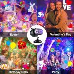 Bright Easter Projector Light with 8 Patterns