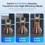 Flashforge AD5M 3D Printer with Fast Auto Calibration