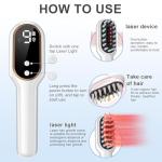 Laser Hair Growth Comb for Thicker Hair