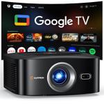 Smart Google TV Projector with Wi-Fi and Bluetooth