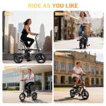 AYOLNY Mini Foldable 750W Electric Bike for Adults