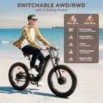 FREESKY 4000W Dual Motor Fast Electric Bike