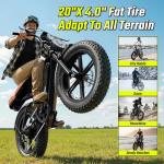 SISIGAD Retro Electric Bike for Adults, 1800W Motor