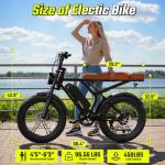SISIGAD Retro Electric Bike for Adults, 1800W Motor