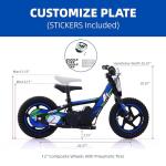 AIII Kids Lightweight Electric Dirt Bike, 10MPH